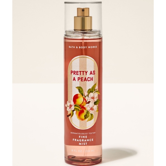 Bath & Body Works Other - Bath & Body Works Pretty as a Peach Fine Fragrance Body Mist 8oz NEW Rare